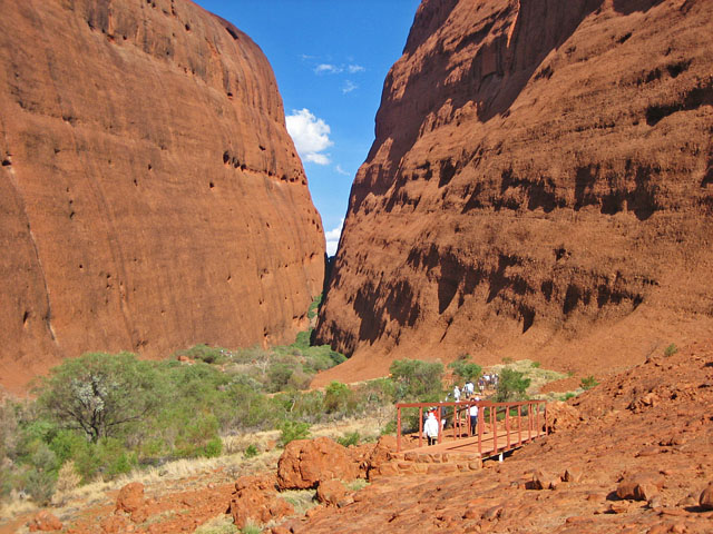 Walpa Gorge Walk�i�����p�E�W���[�W�E�E�H�[�N�j��2�ڂ̋�