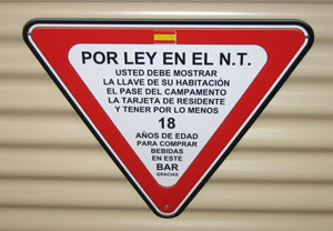 �X�y�C����ŏ����ꂽ�̒��ӎ���